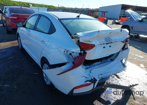 2019 Hyundai Accent Se z USA, uszkodzony, nr VIN 3KPC24A32KE040260
